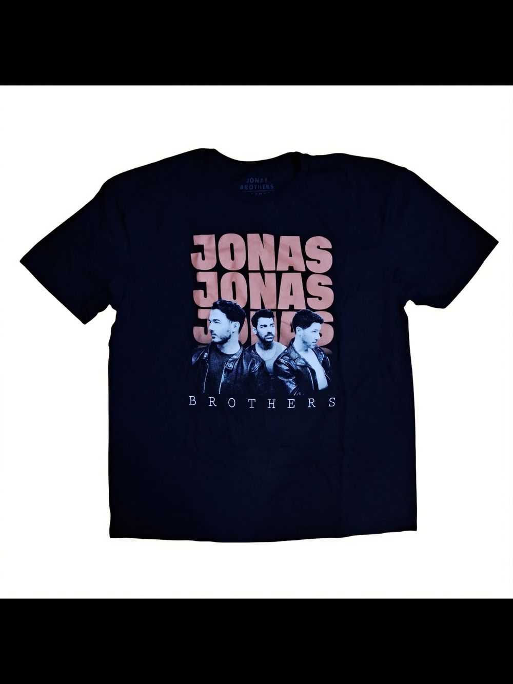 Black Jonas Brothers Graphic Band Tee - XL